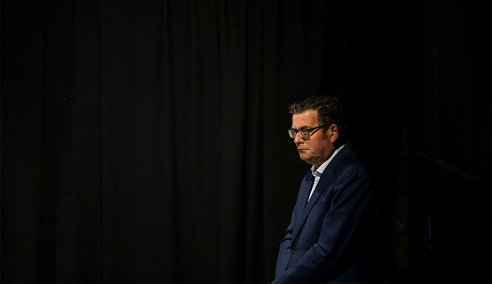 Victorian Premier Daniel Andrews (photograph by Diego Fedele/ZUMA Press Inc/Alamy)